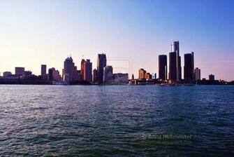 Detroit Skyline Wallpaper