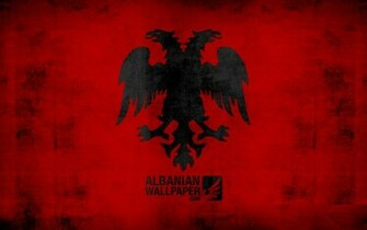 Albanian Flag Wallpaper
