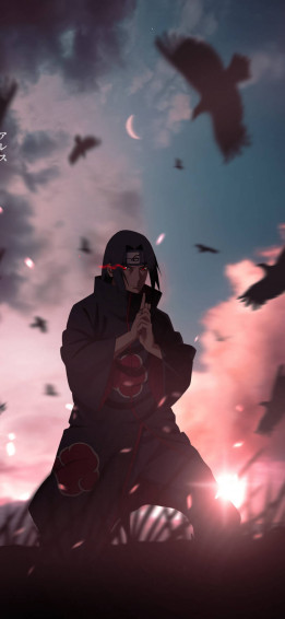 Itachi Uchiha Aesthetic Anime iPhone Wallpaper