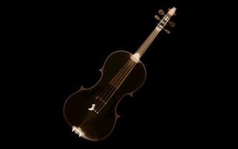 Violin Wallpaper Stock Photos
