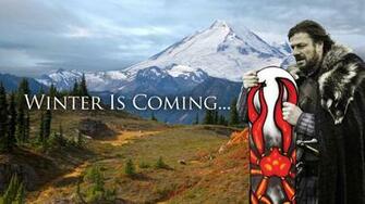 Ned Stark Winter Is Coming Meme Wallpaper