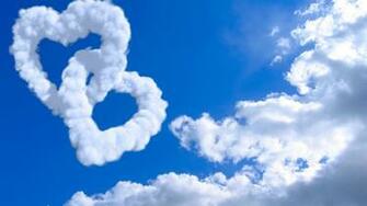 Wallpaper Heart 5k 4k 8k Cloud Blue Sky Nature