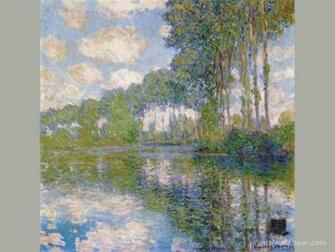 Source Url Art Wallpaper Monet 2bclaude Poplars