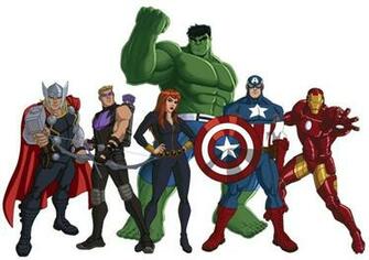 The Avengers Animated By Tfprime1114