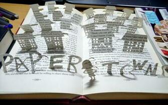 Paper Towns Image Book Art HD Wallpaper And