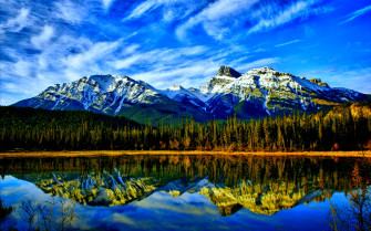 Mountain Lake Wallpaper