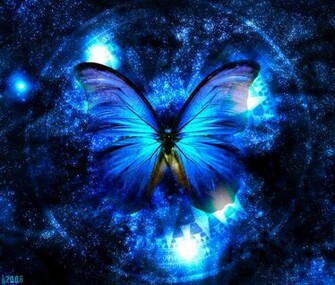 The Little Princess Blue Butterfly