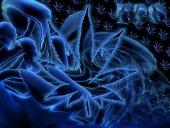 Trippy Blue Background