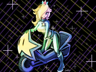 Rosalina Mariokart8 By Luminaura
