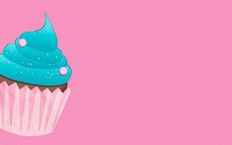 Pink Cupcake Wallpaper