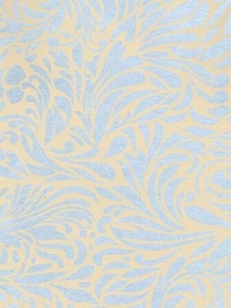 Astek Wallpaper Monsoon Light Blue Gray Peach