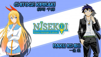 Raku Ichijo X Chitoge Kirisaki Nisekoi Wallpaper
