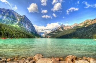 Wallpaper Lake Louise Alberta Canada Desktop