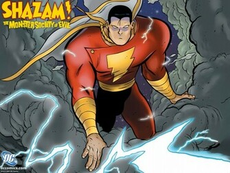 Monster Society Of Evil X Captain Marvel Shazam Wallpaper