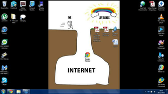 Nice Reminder Of What S Important Using Your Desktop Background