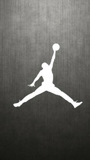 Air Jordan Logo Wallpaper For iPhone