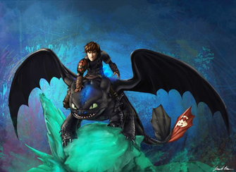 Alpha Toothless Wallpaper The Protects Them All By