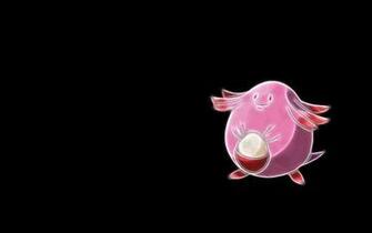 HD Wallpaper Chansey Minimalism Pink Background