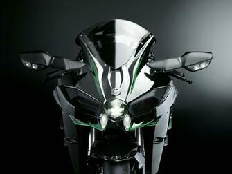 Kawasaki Ninja H2 Wallpaper Bike Front Beautiful
