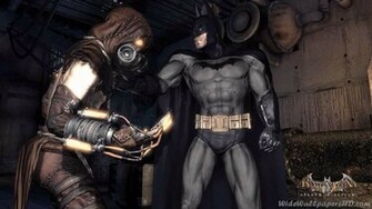 Image Batman And Scarecrow Arkham Asylum Wallpaper HD Jpg