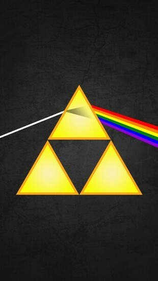 Dark Side Triforce Wallpaper
