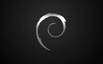 Wallpaper Silver Debian Logo Technology Picsfab Desktop