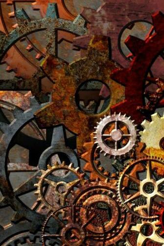 Steampunk iPhone Wallpaper