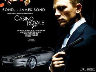 In Casino Royale Wallpaper Stock Photos