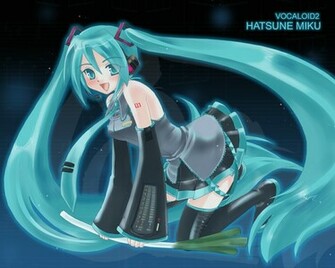 Miku And Hachune Vocaloid Wallpaper Hatsune