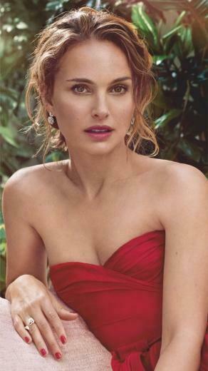 Natalie Portman Harpers Bazaar iPhone Wallpaper