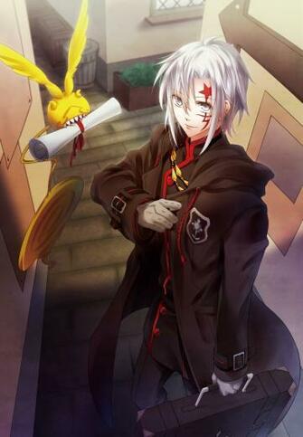 D Gray Man Allen Walker White Hair Timcanpy Coat Tattoo
