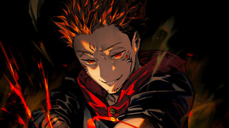 Jujutsu Kaisen Sukuna Yuji Itadori Wallpaper 4k