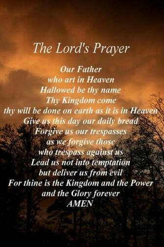 Lord S Prayer Print By Linda Fowler