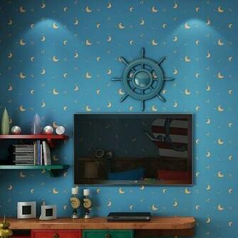 Wallpaper Cartoon Moisture Boys And Girls