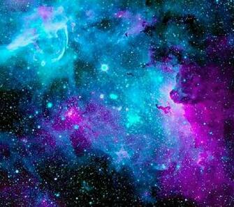 Purple And Blue Galaxy Wallpaper