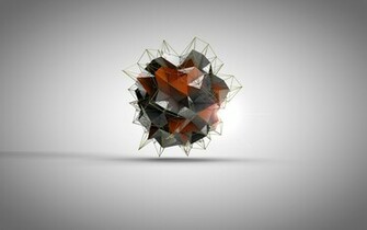 Icosahedron Cinema 4d Desktop Background By Joeharperartwork On