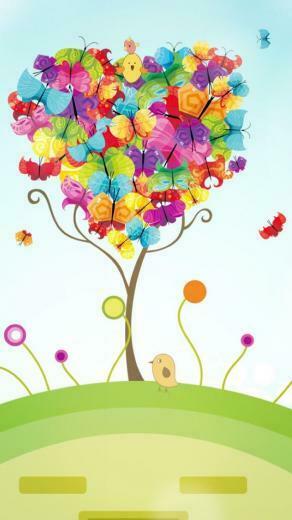 Colorful Spring iPhone Wallpaper Background And Pinte