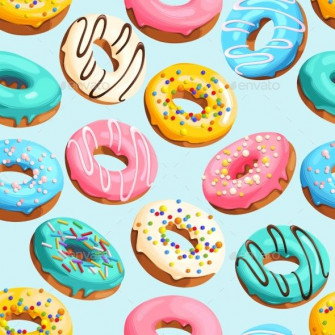 Glazed Donut Wallpaper