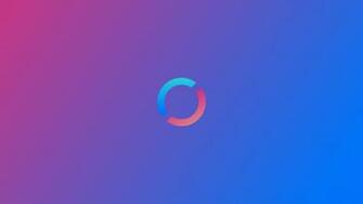 Wallpaper 4k Refresh Logo Minimalism Abstract