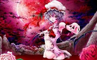 Remilia Scarlet Wallpaper Bloody HD