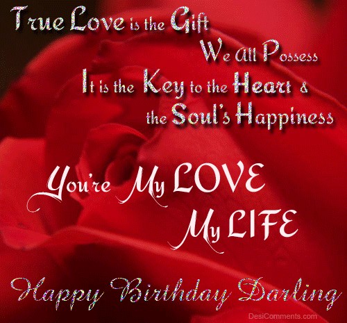 Happy BirtHDay Love Image Wallpaper For Bf