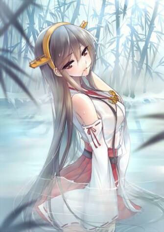 Haruna Kantai Collection Zerochan Anime Image Board