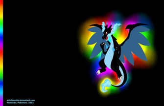 Mega Charizard X Wallpaper By Estefanoida