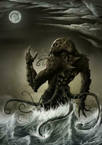 Cthulhu Wallpaper Digital Art
