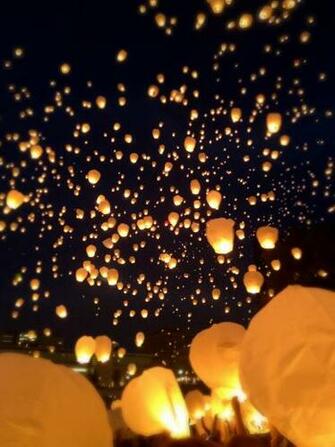 Sky Lantern Festival In Grand Rapids Michigan Pikdit