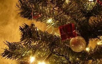 Glitter Christmas Wallpaper