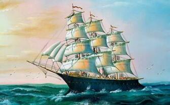 HD Wallpaper Ships Sailing