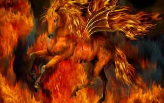Fire Horse Wallpaper HD In Animals Imageci