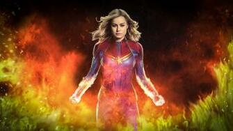 Captain Marvel Wallpaper HD Movie Poster