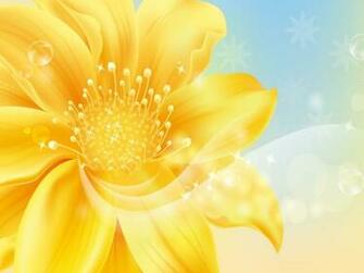 Golden Flower Vector Graphic Graphics All Web